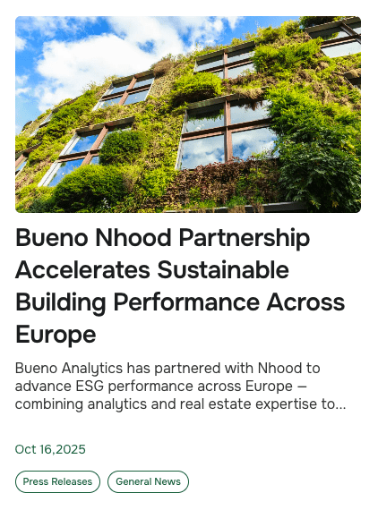 Bueno Press Release on Nhood Partnership